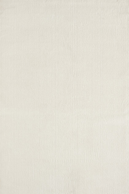 Cream · Dune Plain Rug — overhead view of the full rug