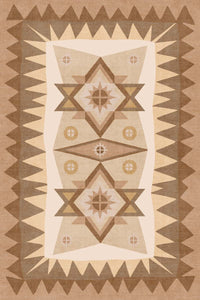 Washable Alpine Diamond Rug