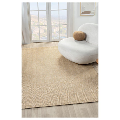 Beige Β· Bombay Chevron Sisal Rug