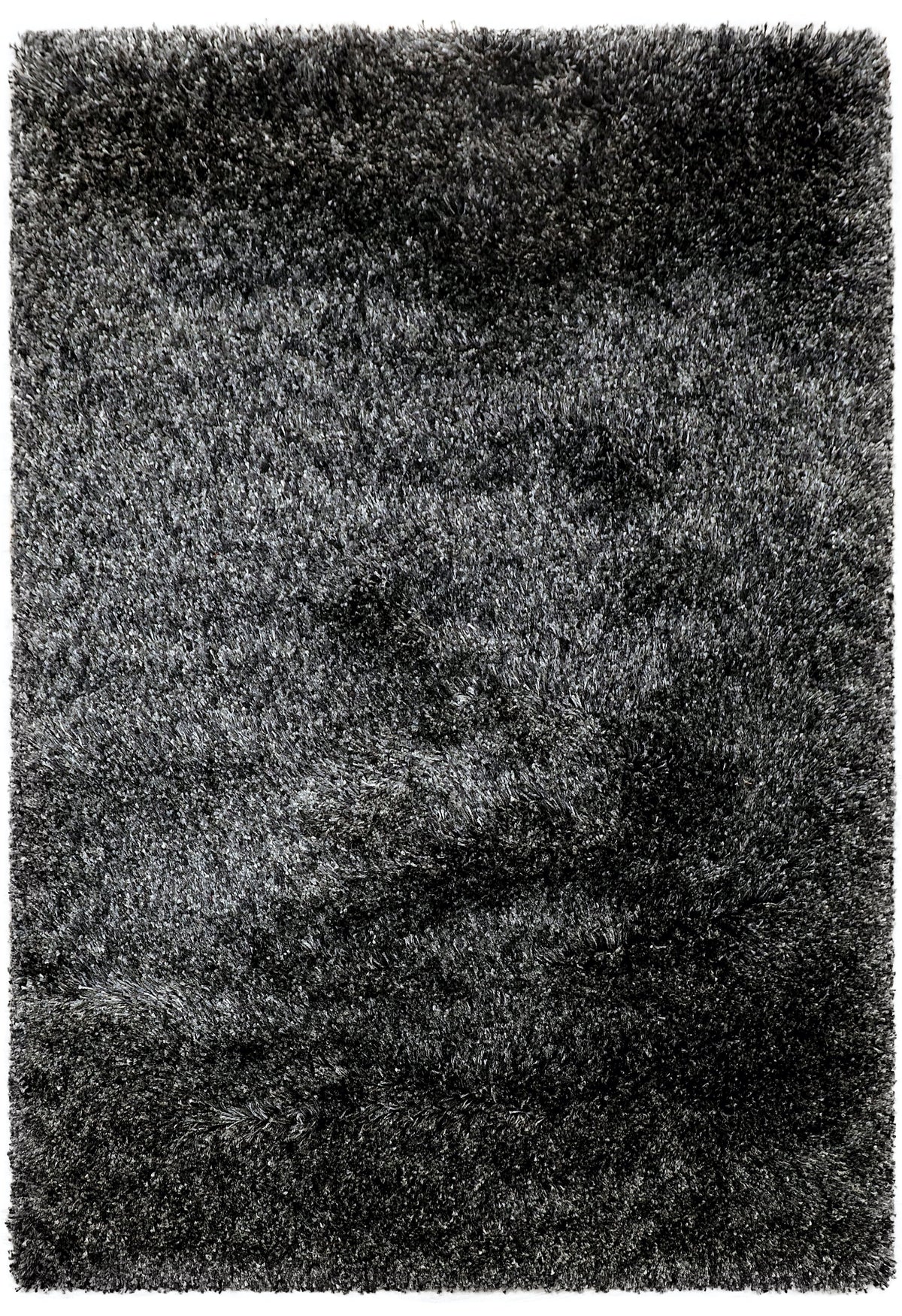 Fluffy Soft Shaggy Charcoal Rug