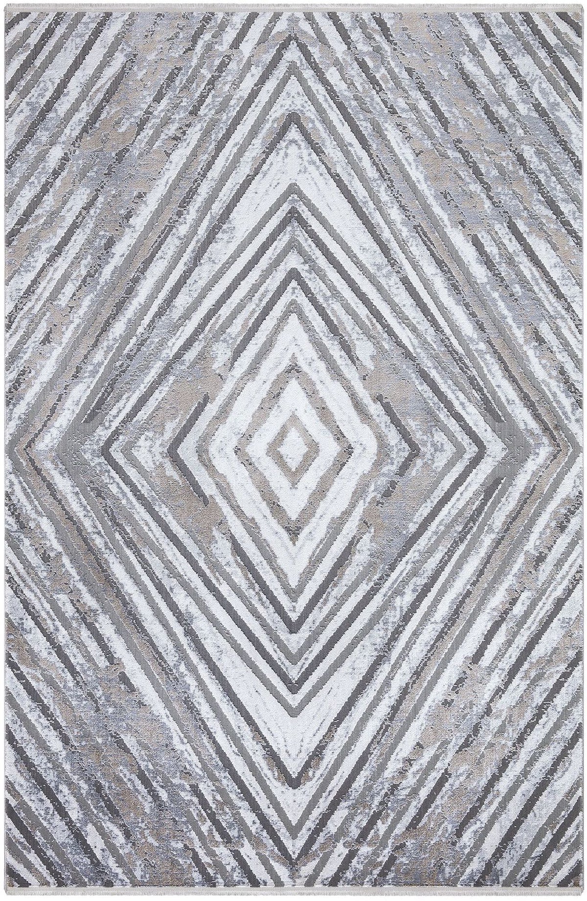 Luxy Geometric Rug - Beige