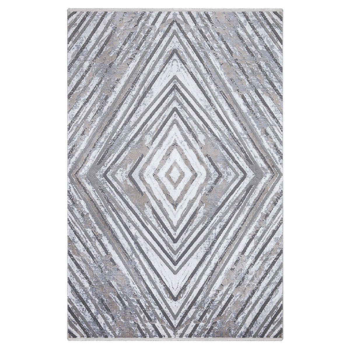 Luxy Geometric Rug - Beige
