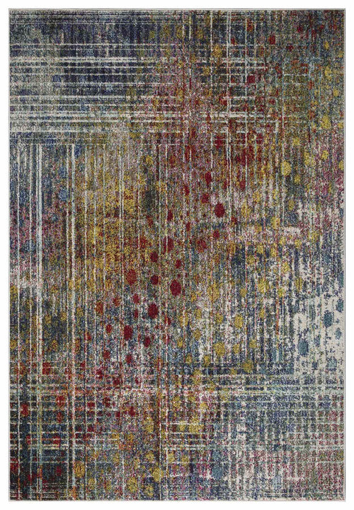 Miami Abstract Design Rug (V3) - Multi