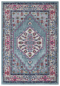 Miami Traditional Design Rug - Blue