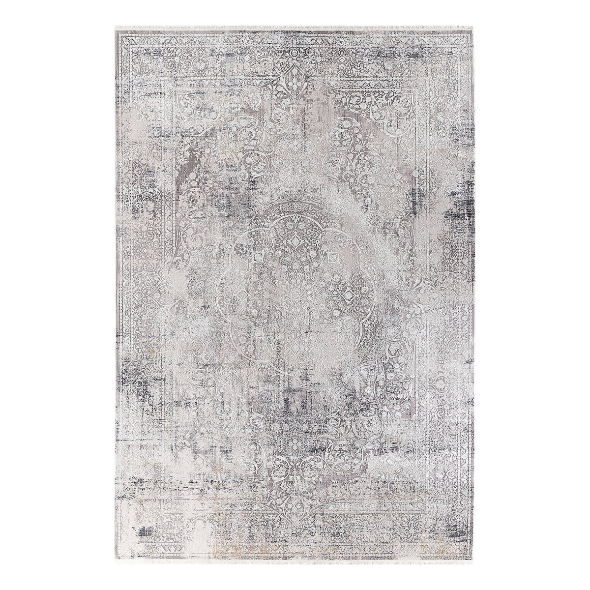 Olimpos Traditional Faded Rug (11) - Beige