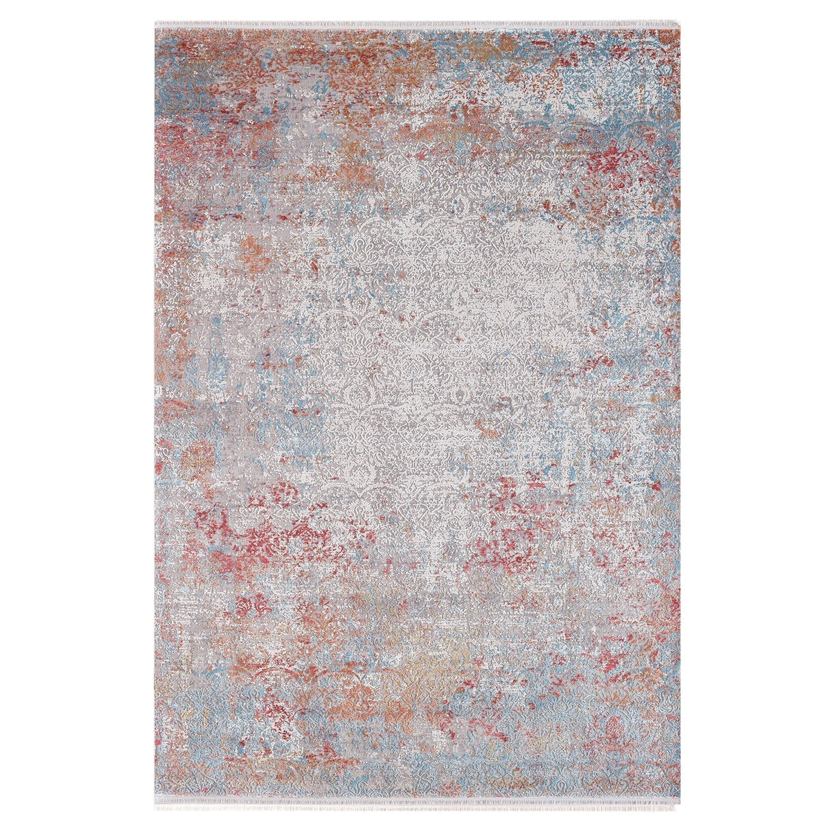 Olimpos Traditional Faded Rug (V5) - Multi