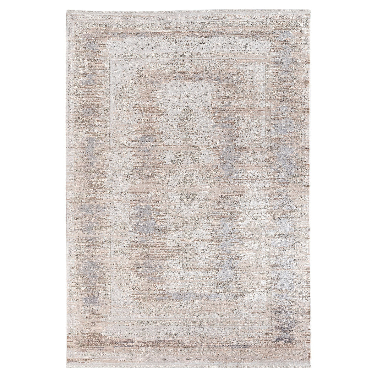 Olimpos Traditional Faded Rug (V6) - Beige