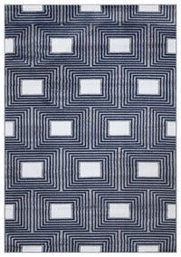 Paris Diamond Rug V2 - Navy