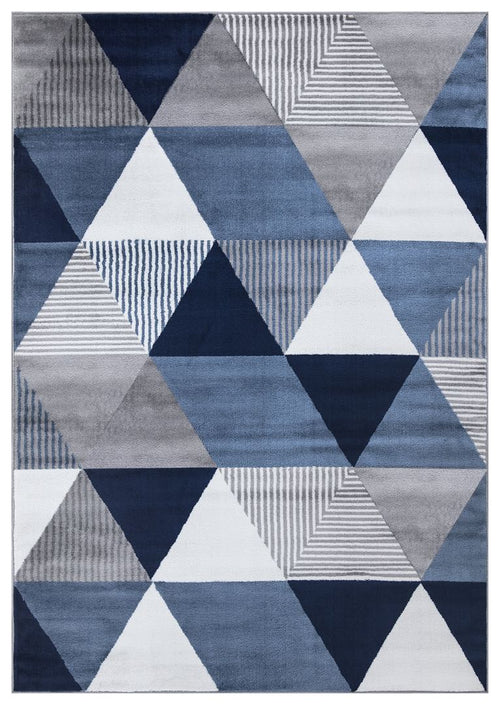 Paris Triangle Rug Navy - Navy