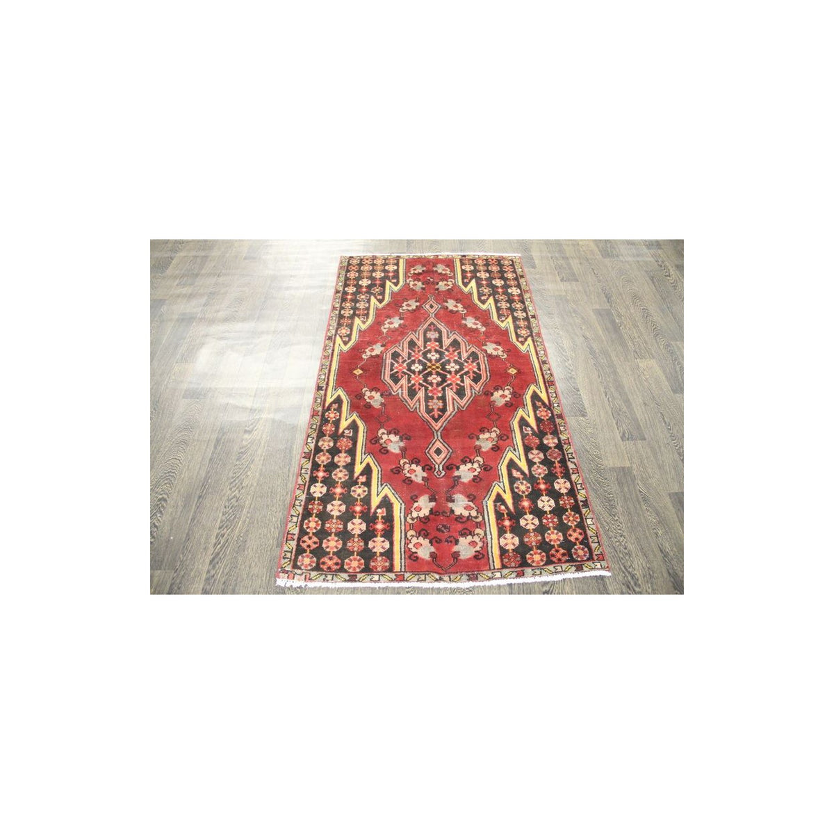 Persian Traditional Vintage Wool 3.2 X 5.7 Handmade Rugs Oriental Rug Carpet
