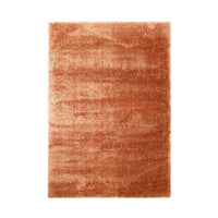 Puffy Shimmer Terracotta Shaggy Rug
