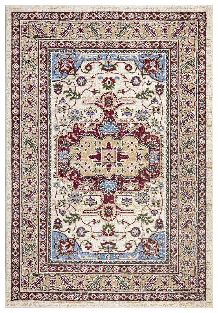 Qashqai Traditional Rug - Cream