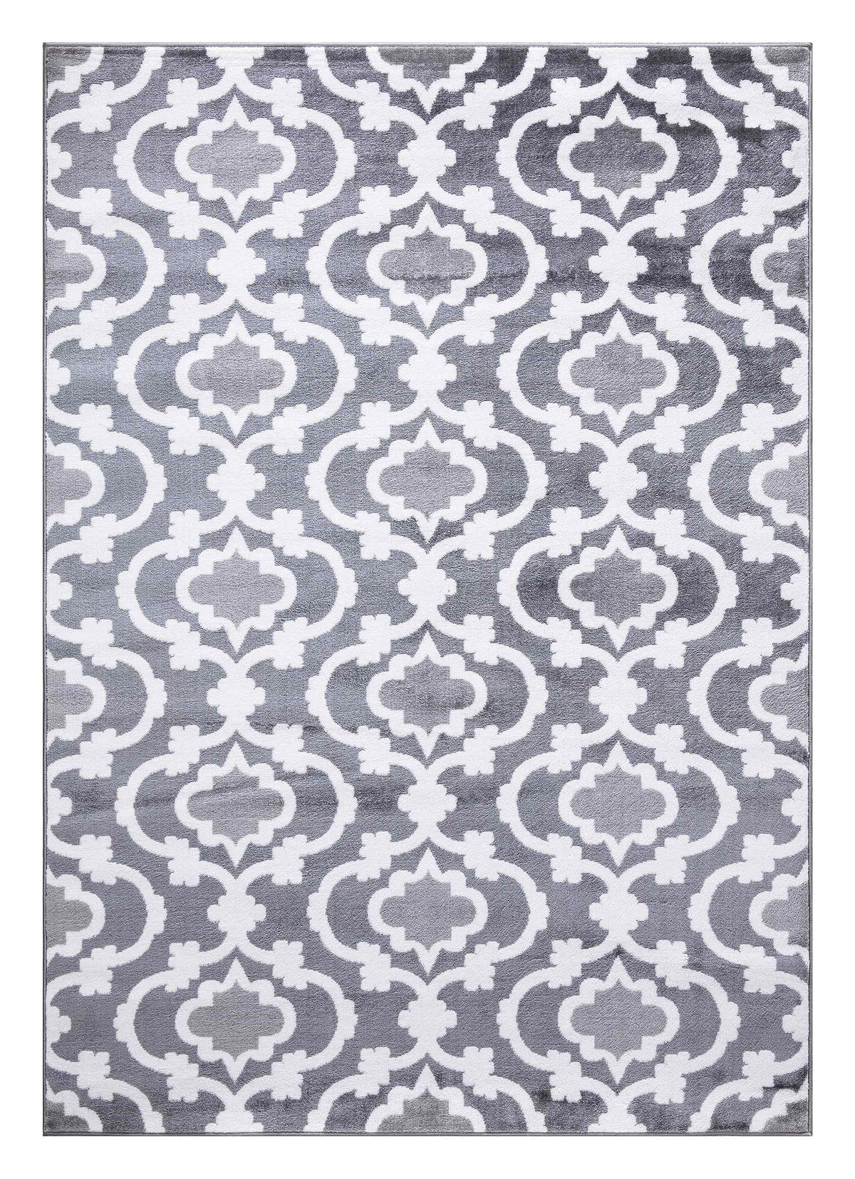 Trendy Moroccan Modern Rug - Grey