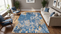 Washable Ink Marble Rug