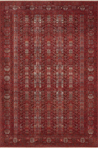 Bokhara Stripe Rug — Red