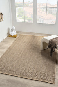 India Chevron Sisal Rug
