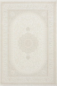 Ivory Medallion Rug