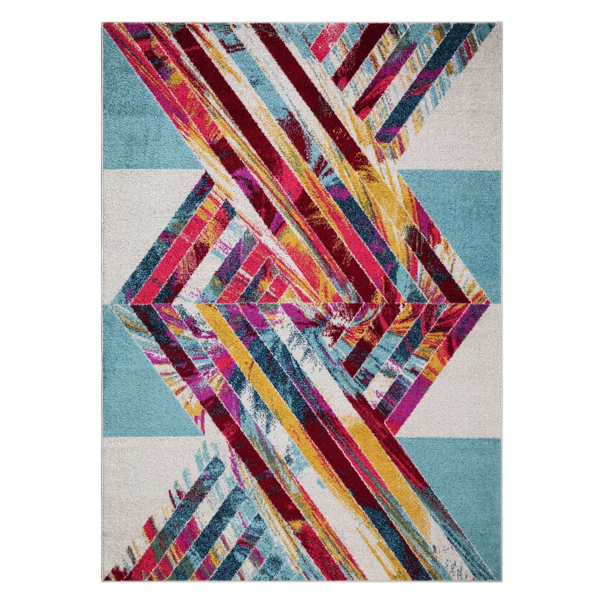 Amsterdam Geometric Design Rug (V1) - Multi