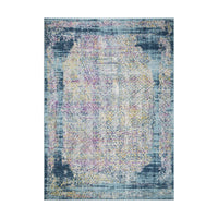 Amsterdam Geometric Design Rug (V3) - Blue