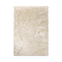 Lily Shimmer Cream Shaggy Rug