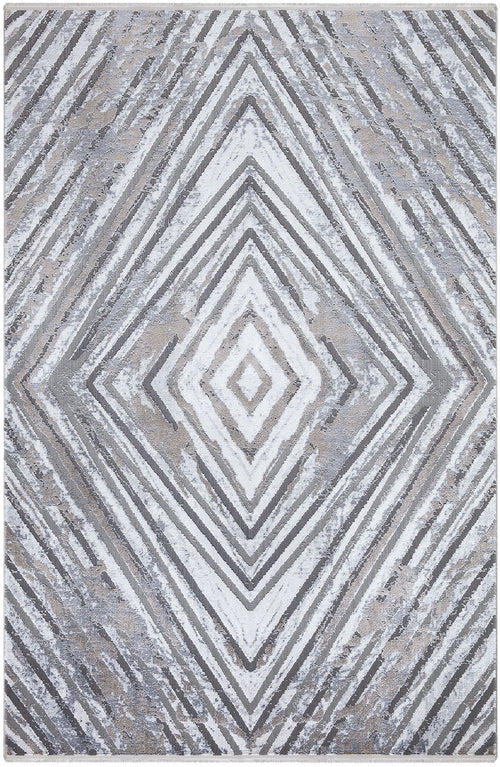 Luxy Geometric Rug - Beige