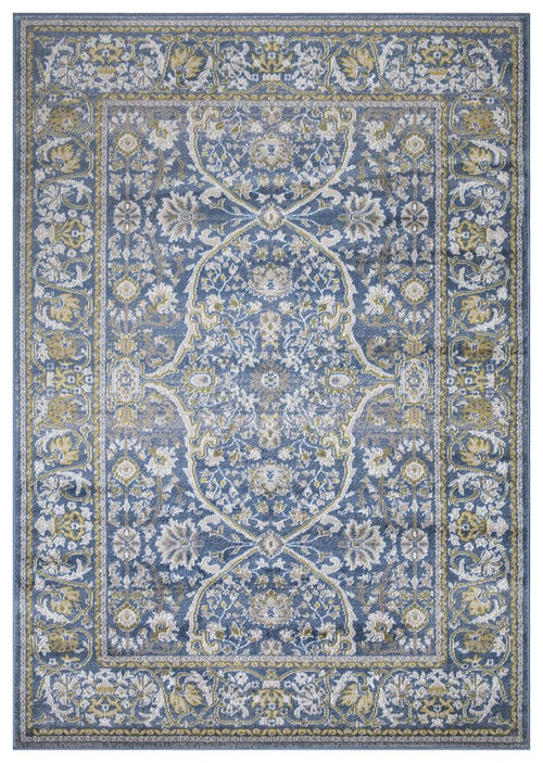 Monaco Floral Rug V1 - Blue