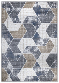 Monaco Geometric Beige Rug