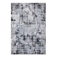 New York Grey Geometric Rug