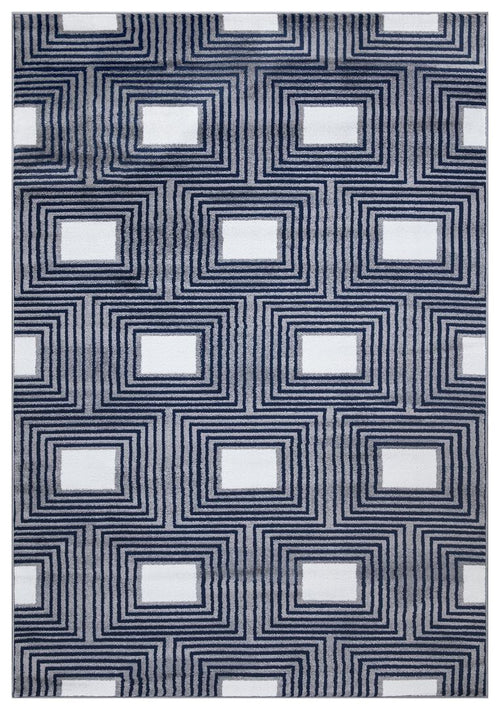 Paris Diamond Rug V2 - Navy