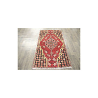 Persian Traditional Vintage Wool  3.2 X 5.7 Handmade Rugs Oriental Rug Carpet