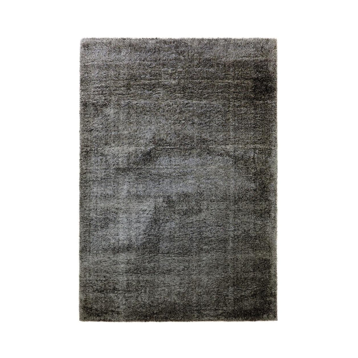 Puffy Shimmer Dark Grey Shaggy Rug