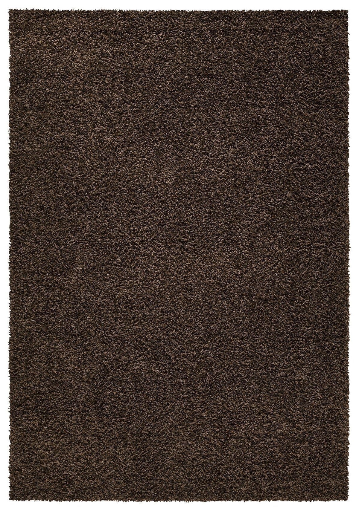 Shaggy Plain Brown Rug