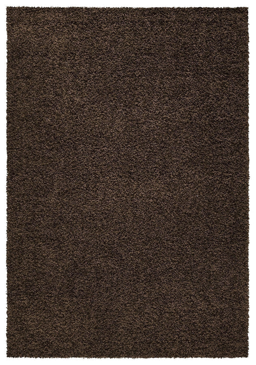 Shaggy Plain Brown Rug