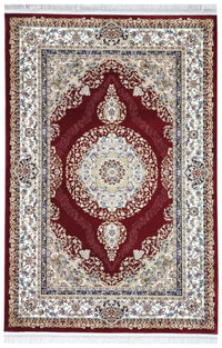 Sicily Traditional Medallion Rug (V10) - Red