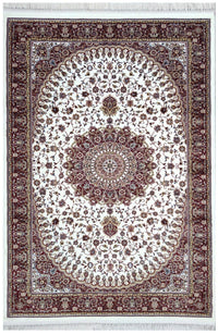 Sicily Traditional Medallion Rug (V18) - Red
