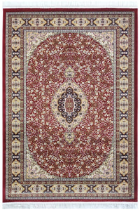Sicily Traditional Medallion Rug (V2) - Red