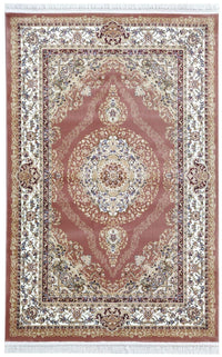 Sicily Traditional Medallion Rug (V9) - Terra