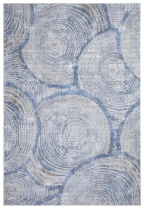 Stratus Circular Rug Blue - Blue