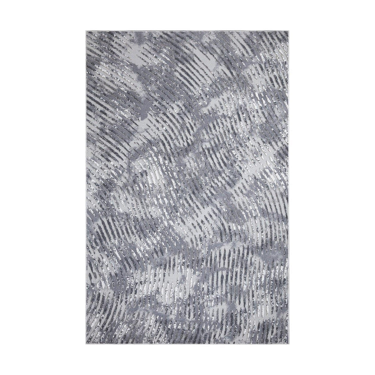 Stratus Striped Rug - Grey