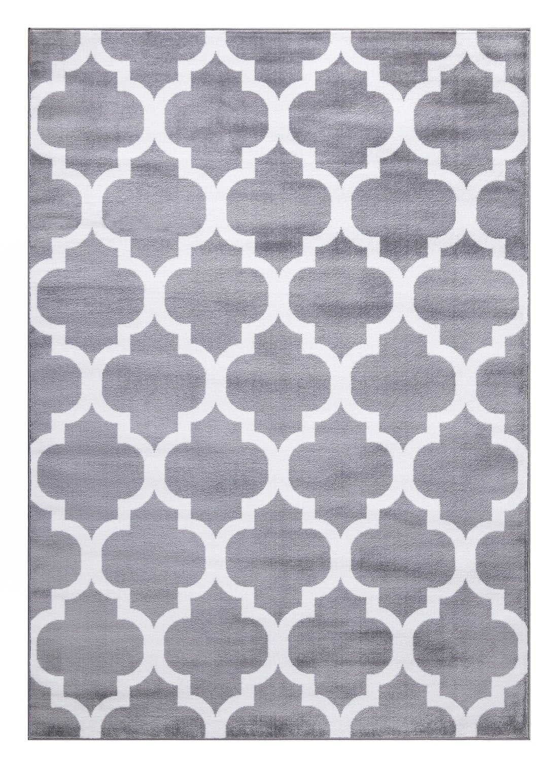 Trendy Moroccan Rug V1 - Grey