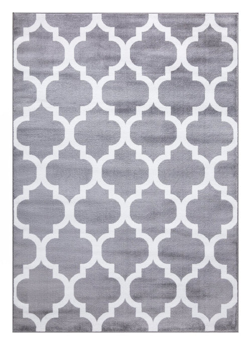 Trendy Moroccan Rug V1 - Grey
