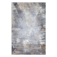 Velar Abstract Design Rug (V3) - Grey