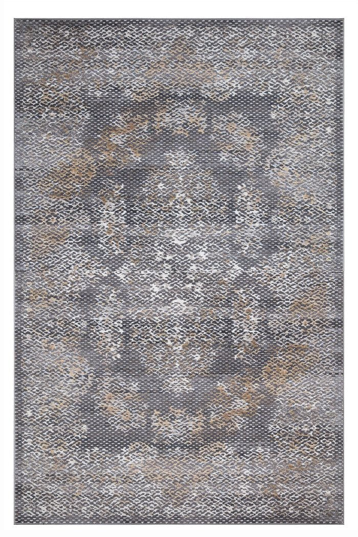 Velar Traditional Design Rug - Grey