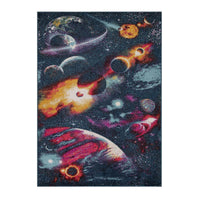 Venus Space Design Rug (V1) - Blue
