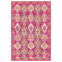 Washable Aztec Blush Rug