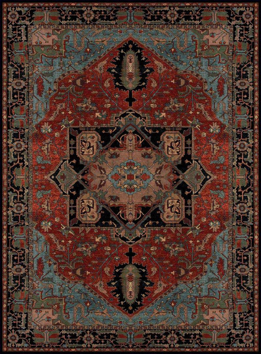 Heriz Medallion washable rug
