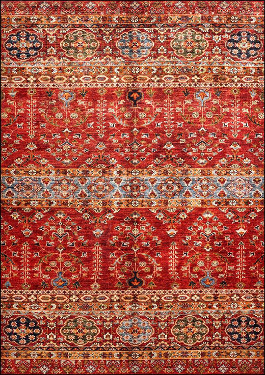 Overdyed Vintage washable rug