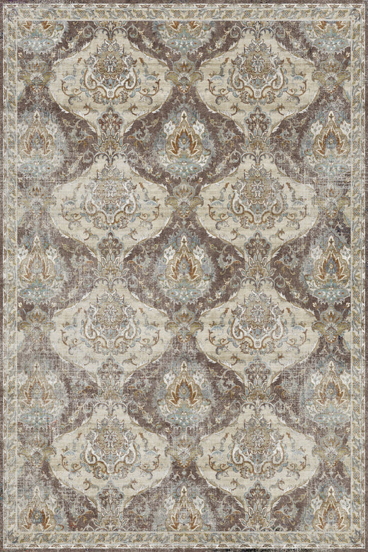 Antique Ogee washable rug