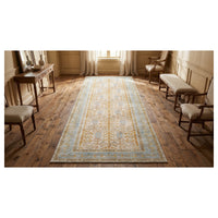 Washable Vintage Bordered Rug