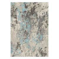 Washable Watercolour Abstract Rug